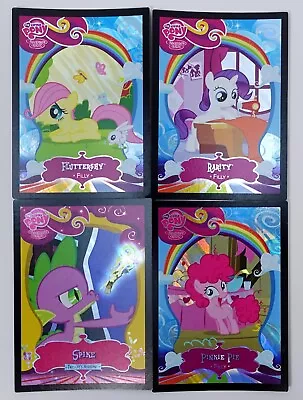 My Little Pony Cards Trading Cards Pinkie Pie Rarity Fluttershy Spike FIM Foil • $15.96