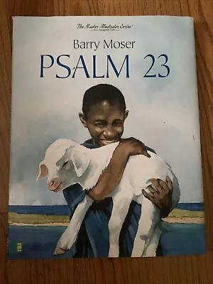 PSALM 23 Antigua Caribbean Lamp Sheep Book Barry Moser Hardback NEW ❤️tb • $25