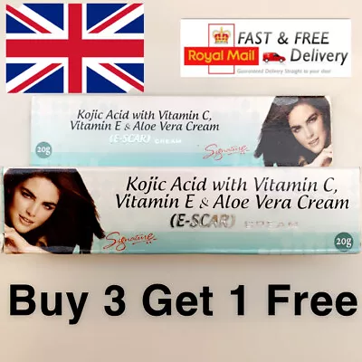 Kojic Acid Cream Skin Whitening Lightening Hyperpigmentation Cream 20g UK  • £4.98