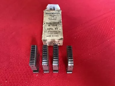 $22 • Buy Rigid 1 1/4  Model 11-R, 111-R & 12-R Pipe Dies Drop Head Threaders Ridge Tool