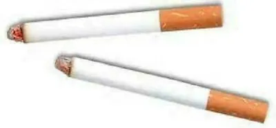 Puff Fake Cigarettes X2 With Smoke Effect Lit Best  Adult Only 18+Pkt 2 • £3.25