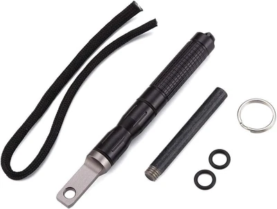 $0.99 • Buy DOSMAMZ Waterproof Ferro Rod Fire Starter Flint Steel Magnesium Rod EDC Gear ...