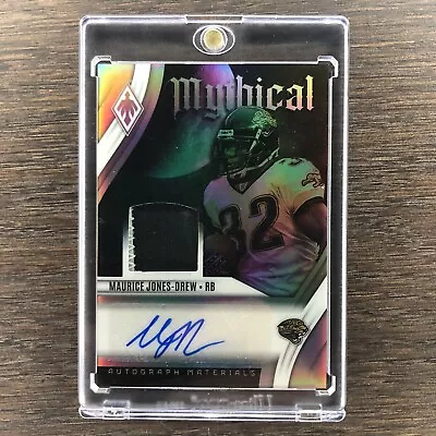 2022 Phoenix Maurice Jones-Drew Mythical Patch Auto /50 Jacksonville Jaguars • $29.99