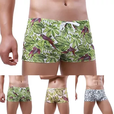Stand Out From The Crowd Men's Boxers Swimwear Briefs In Vibrant Print • £9.79