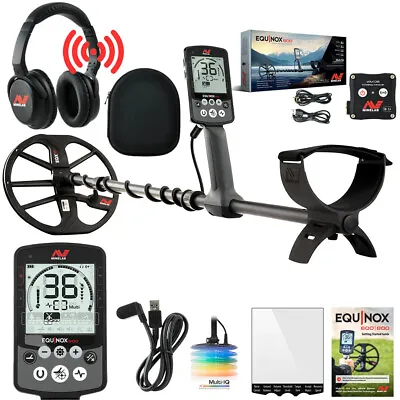 Minelab Equinox 800 Metal Detector Waterproof Multi-Frequency • $949