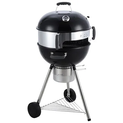 Portable Garden PizzaOven BBQ Grill Stand Baking Stove Firepit Barbecue On Wheel • £149.95