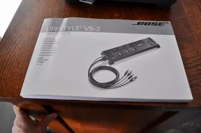 Bose Lifestyle Systems VS-2 Video Enhancer Owners Manual • $22