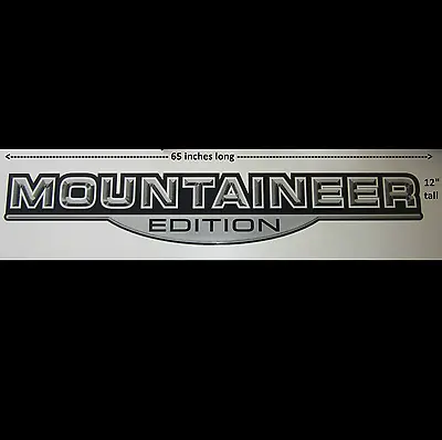 Rv Camper Oem Keystone Mountaineer Edition Rv Camper Horse Trailer Decal 65x12  • $34.99