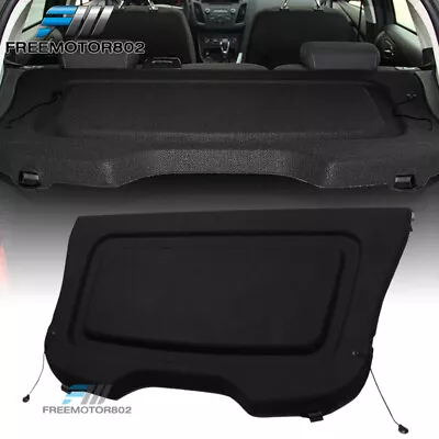 Fits 12-18 Ford Focus Non Retractable Cargo Cover Board Tonneau Shade - Black • $69.94