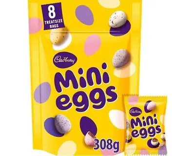 Cadbury Chocolate Mini Eggs Pouch 308g(TasTy) • £12.99
