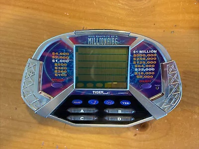£10.53 • Buy Vintage Tiger Who Wants To Be A Millionaire Handheld Video Game Tested 2000