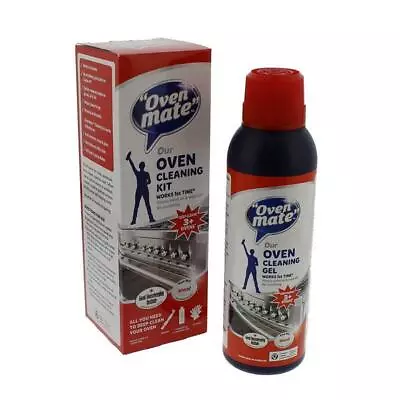 £7.99 • Buy Oven Mate Cleaning Gel Kit Deep Clean Paint On Brush Cooker Oven Cleaner 