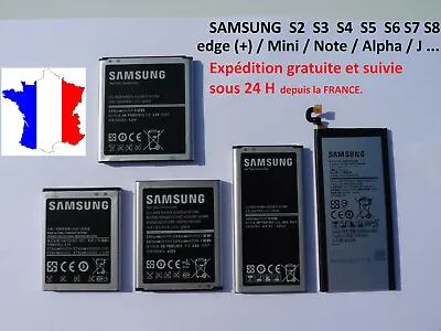 $36.17 • Buy Battery For Samsung Galaxy S2 S3 S4 S5 S6 S7 S8 S9 S10 + Edge+ Mini Note J3