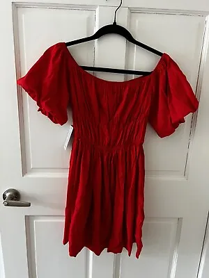 NWT Bebe Puff Sleeve Dress Size S • $9.99