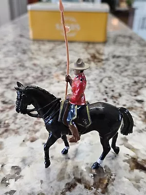 Vintage Britains Ltd Royal Canadian Mounted Police Figurine England • $35