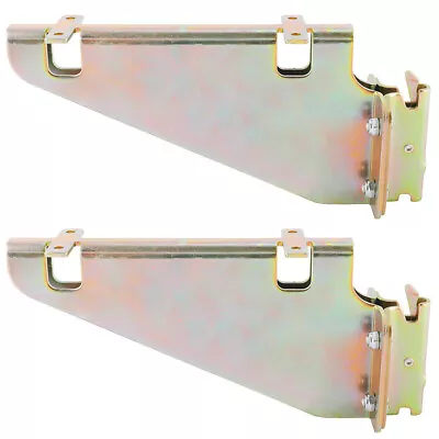 2 E Track Fixed Shelf Brackets | DIY Zinc-Plated Accessories For TrailerTruck • $31.49