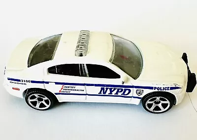 Matchbox 2012 Nypd Dodge Charger Pursuit Cop Police Car 1/64 Scale • $10