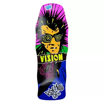 VISION PSYCHO STICK MODERN CONCAVE BLUE DIP DECK - 10 X 30.25  • $79.99