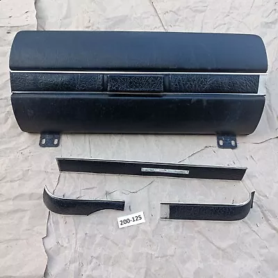 Mercedes W123 Dashboard Vinyl Trim And Glovebox Door USED 200D 240D 300D 300CD • $135