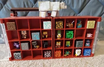 Minecraft Nether Collector Case W/22 Mini Figures  • $35