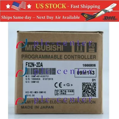 NEW Mitsubishi Melsec FX2N-2DA FX2N2DA Programmable Logic Controller • $89.64