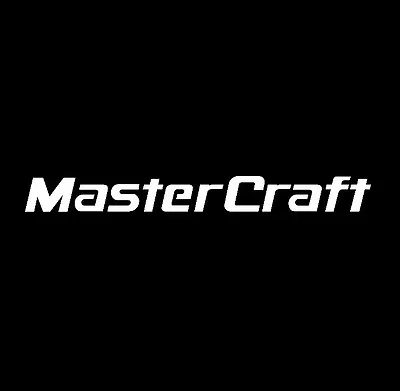 36  Mastercraft Logo Banner Boat/Car Windshield Vinyl Decal Sticker-Pick A Color • $13.50