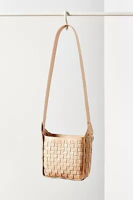 Ecote Leather Basket Weave Shoulder Bag MSRP: $129 New Urban Outfitters  • $56