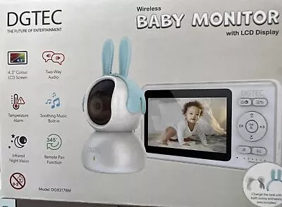 DGTEC Wireless Baby Monitor With LCD Display New Never Used DG8217BM • $59