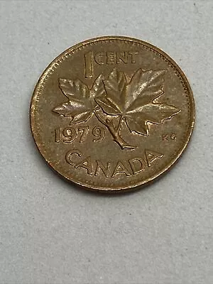 Coin / Canada / 1 Cent 1979 / Elizabeth Ii • £1