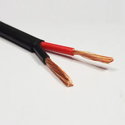 £20.67 • Buy 4.5mm² Twin Core Cable Automotive 12v 24v 42 Amps 2 Thinwall Red/black Auto Wire