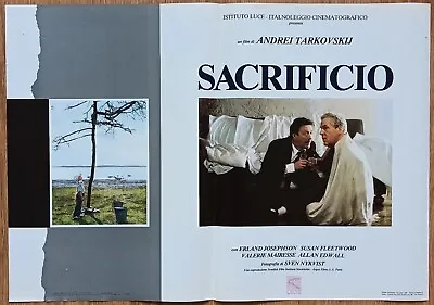 $47.59 • Buy The Sacrifice ORIGINAL Italian Photobusta '86 POSTER  Andrei Tarkovsky Offret  A