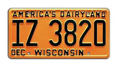 That ‘70s Show | 69 Vista Cruiser | IZ 3820 | STAMPED Replica Prop License Plate • $17