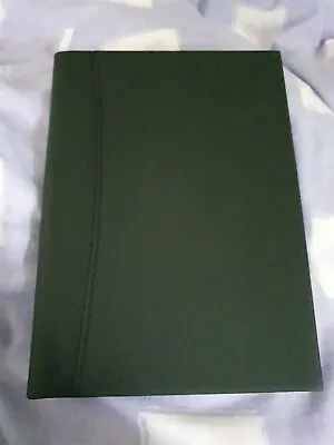 Black A5 Note Book Blank Plain Sketching Art Journal Hardback White Colour Pages • £4