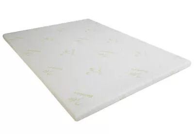 Bamboo Memory Foam Mattress Topper Available 2.5cm & 5cm Thick Quality Topper • £38.97