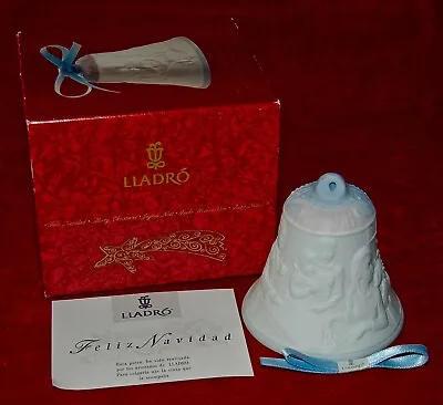 LLADRO Porcelain CHRISTMAS BELL 1998 #6560 New In Original Box Made In Spain • $25.20