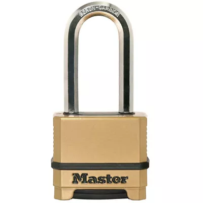 Master Lock Excell Combo Padlock Gold 50mm LS (ML-M175EURDLH) • £42.90