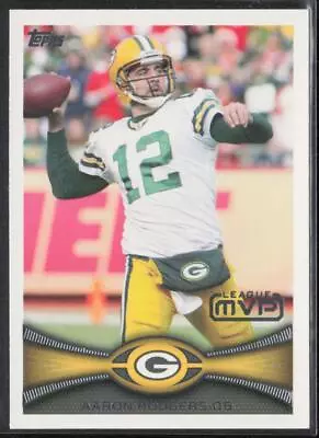 2012 Topps #177 Aaron Rodgers League MVP • $2.25