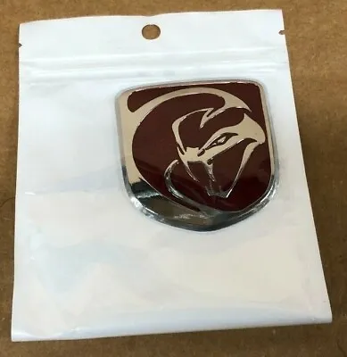 Viper Chrome 3m Tape Emblem   Fits Dodge Viper Maroon/red • $12