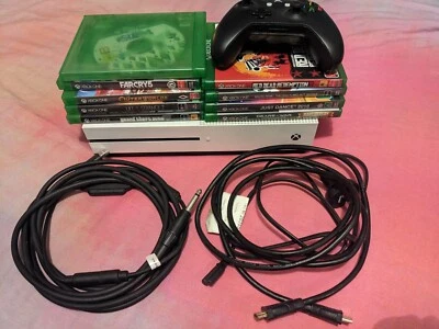 $340 • Buy Xbox One S White 500gb Rocksmith Cable Games Controller