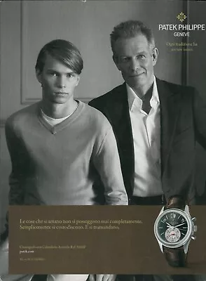 PATEK PHILIPPE Annual Calendar Chr WATCH Ref. 5960P WATCH Magazine Print Ad 2007 • $14.99