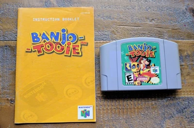£63.99 • Buy ✹ BANJO TOOIE ✹ Nintendo 64 N64 Game Cartridge ✹ W/ Manual ✹ USA Version