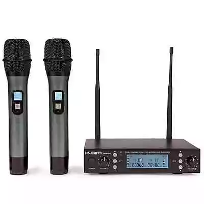 Kam KWM1940 Dual UHF Handheld Wireless Radio Microphone System • £139