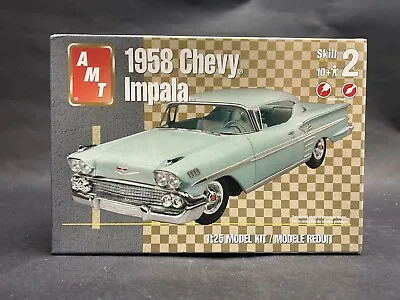 AMT Ertl 1958 Chevy Impala 1:25 Scale Model Kit • $56.03