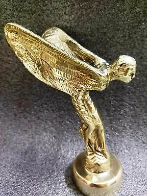 Rolls Royce Spirit Of Ecstasy Phantom Car Bonnet Mascot. Hood Ornament. BRASS • $106.99