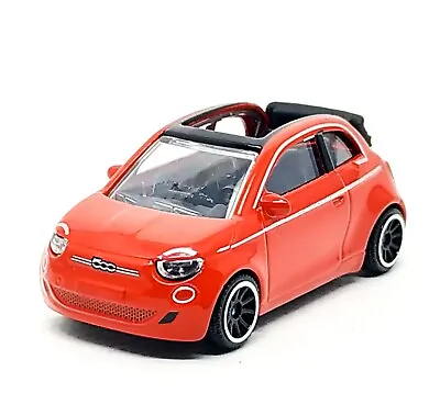 Majorette Fiat 500 Icon Cabriolet - Red 1:55 (3 ) No Package • $13.75