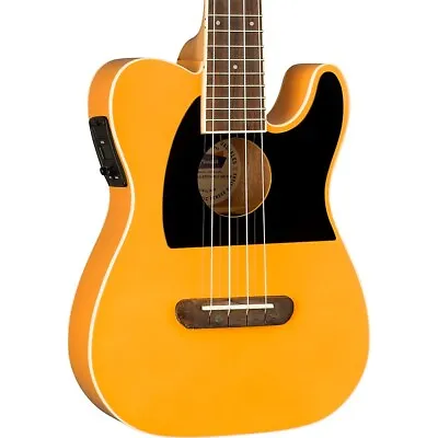 $175.99 • Buy Fender Fullerton Telecaster Ukulele Butterscotch Blonde 194744812040 OB