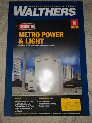 Walthers  933-3837 Cornerstone Series Metro Power & Light N Scale • $59.95