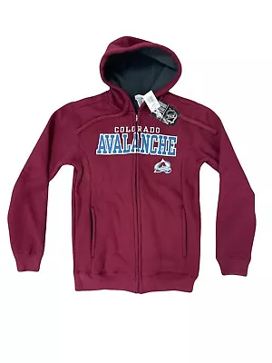 Colorado Avalanche Full Zip Hoodie • $40