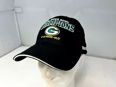 4x Super Bowl Champions Green Bay Packers Football Nfl Reebok Hat Adj • $9.99