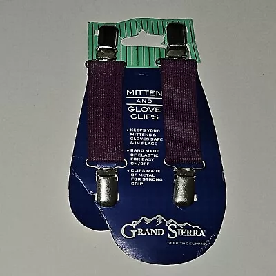 Grand Sierra Purple Toddler Mitten And Glove Clips Winter Snow NEVER USED • $8.46